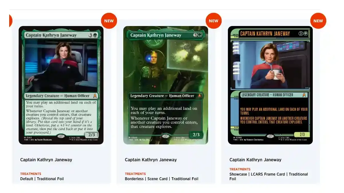 Here’s your first look at Magic the Gathering’s Star Trek set