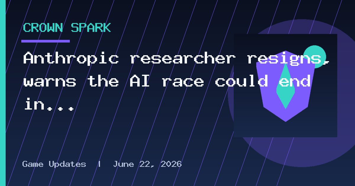 Anthropic researcher resigns, warns the AI race could end in human extinction