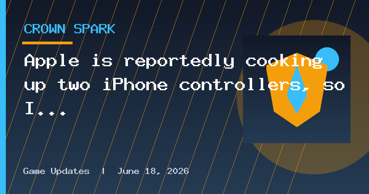 Apple is reportedly cooking up two iPhone controllers, so I need both to include
