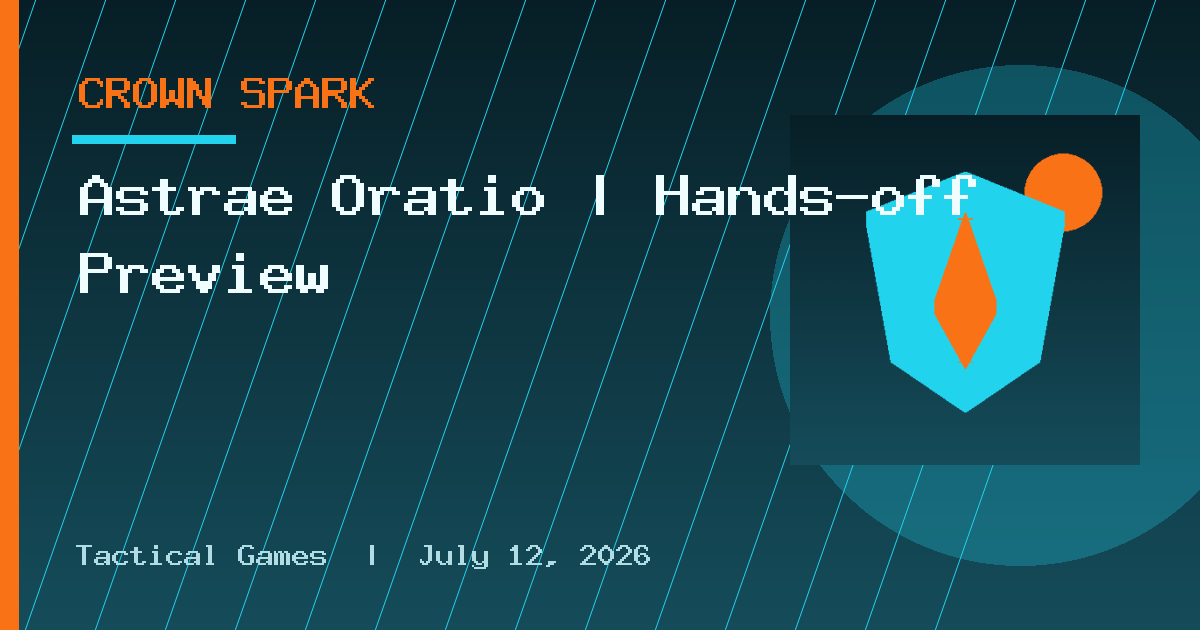 Astrae Oratio | Hands-off Preview