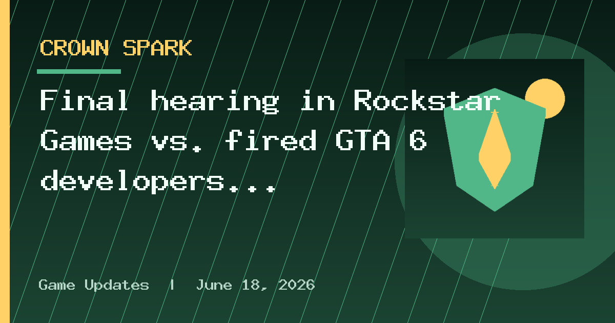 Final hearing in Rockstar Games vs. fired GTA 6 developers tribunal begins