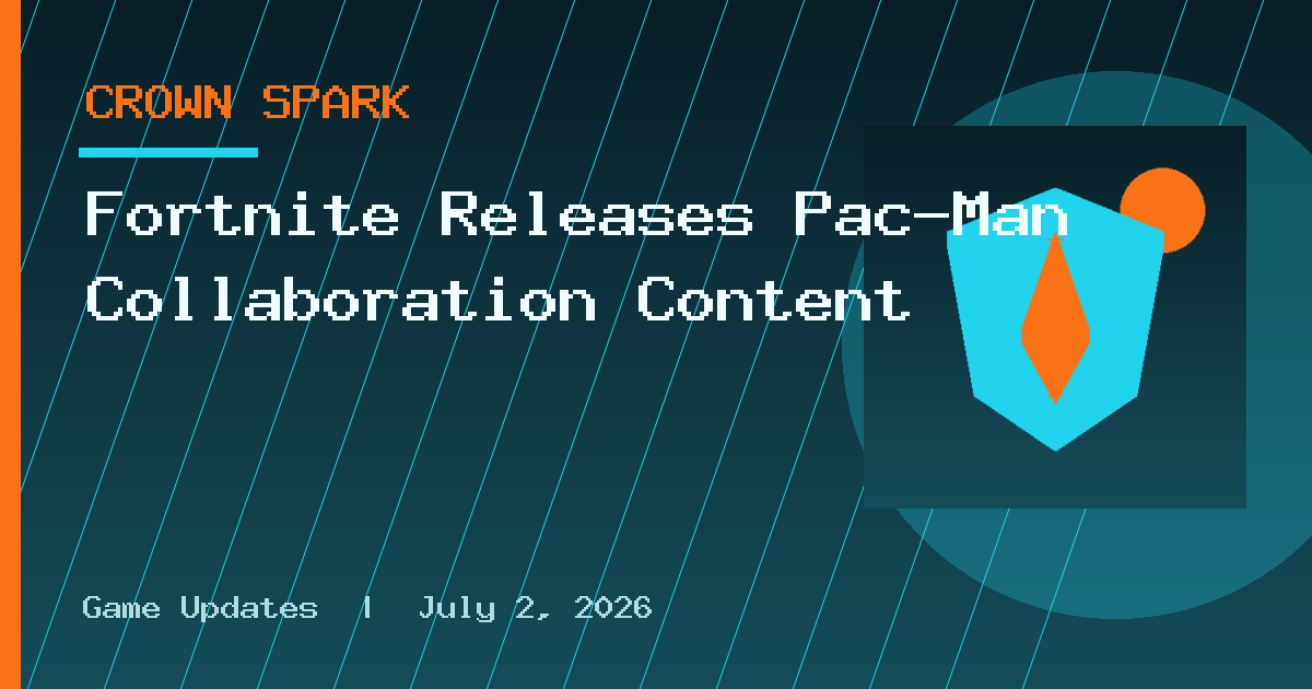 Fortnite Releases Pac-Man Collaboration Content