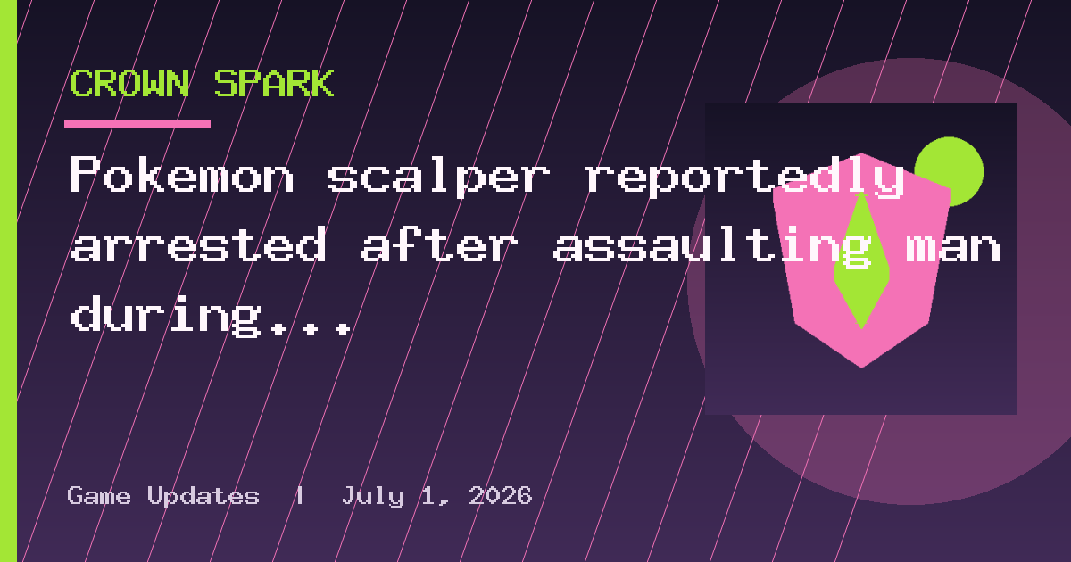 Pokemon scalper reportedly arrested after assaulting man during trading card