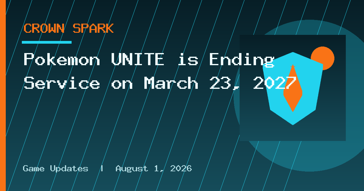 Pokémon UNITE is Ending Service on March 23, 2027