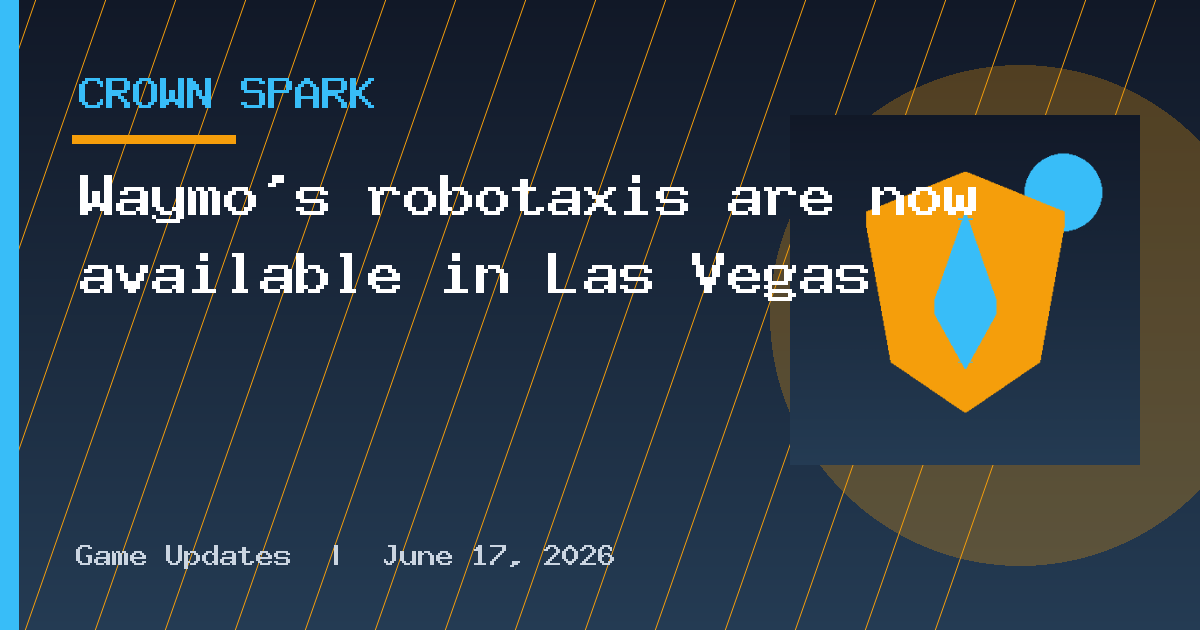 Waymo's robotaxis are now available in Las Vegas