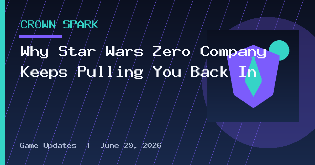 Why Star Wars Zero Company Keeps Pulling You Back In